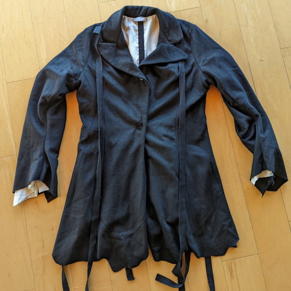 Marigold Shadows Goth/Romantic/Victoriana fit-and-flare "Ringmaster" coat